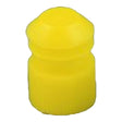McKesson Tube Closure Polyethylene Flanged Plug Cap Yellow 13 mm For Use with 13 mm Blood Drawing Tubes, Glass Test Tubes, Plastic Culture Tubes NonSterile - BeHope