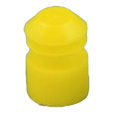 McKesson Tube Closure Polyethylene Flanged Plug Cap Yellow 13 mm For Use with 13 mm Blood Drawing Tubes, Glass Test Tubes, Plastic Culture Tubes NonSterile - BeHope