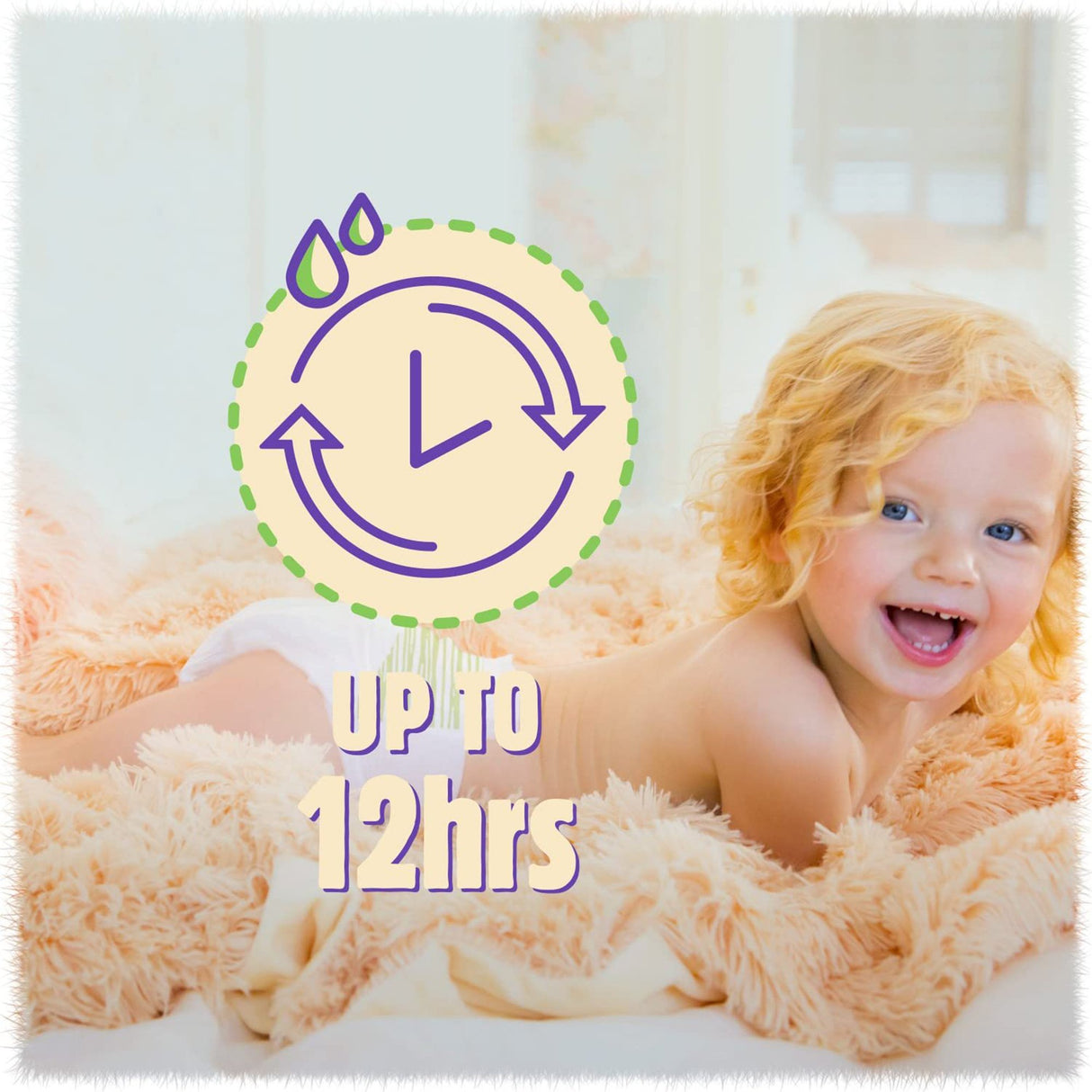 Unisex Baby Diaper Cuties® Complete Care Size 1 Disposable Heavy Absorbency - BeHope