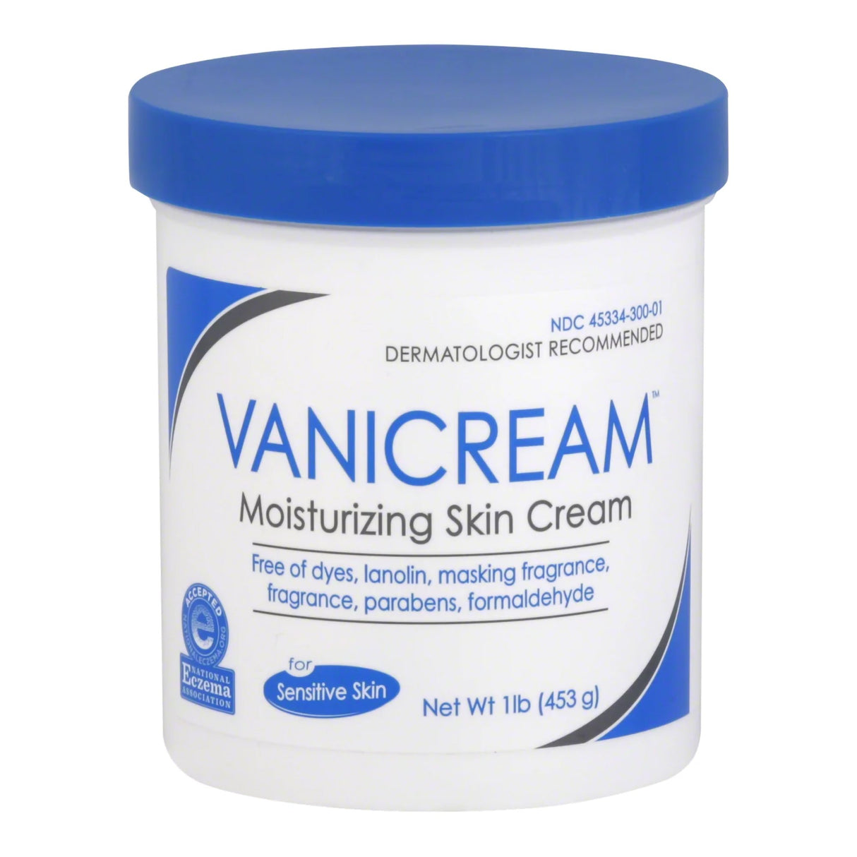 Hand and Body Moisturizer Vanicream 16 oz. Jar Unscented Cream