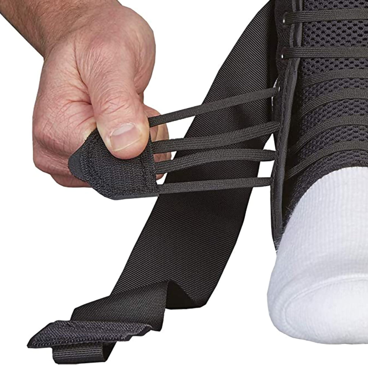 Ankle Brace ASO® Speed Lacer Small Lace-Up / Hook and Loop Strap Closure Foot - BeHope