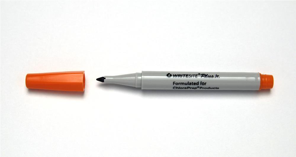 Skin Marker WriteSite Plus Jr. Gentian Violet Ink NonSterile Mini Regular Tip - BeHope