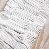 Fork McKesson Medium Weight White Polypropylene - BeHope