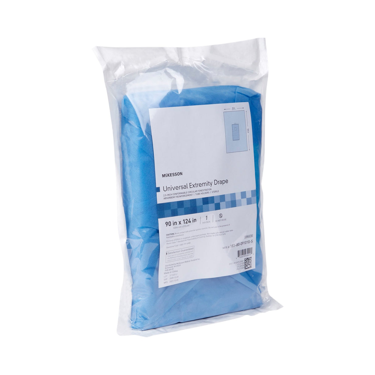Orthopedic Drape McKesson Universal Extremity Drape 90 W X 124 L Inch Sterile - BeHope