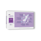 Bladder Control Pad Seni® Lady Ultimate 16-1/2 Inch Length Heavy Absorbency Super Absorbent Core One Size Fits Most - BeHope
