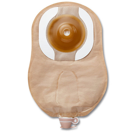 Urostomy Pouch Premier™ One-Piece System 9 Inch Length Convex, Pre-Cut 1-1/8 Inch Stoma Drainable - BeHope