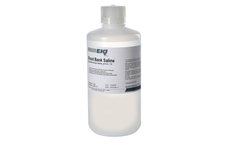 Immunohematology Reagent Saline Blood Bank 0.85% 1 Liter - BeHope