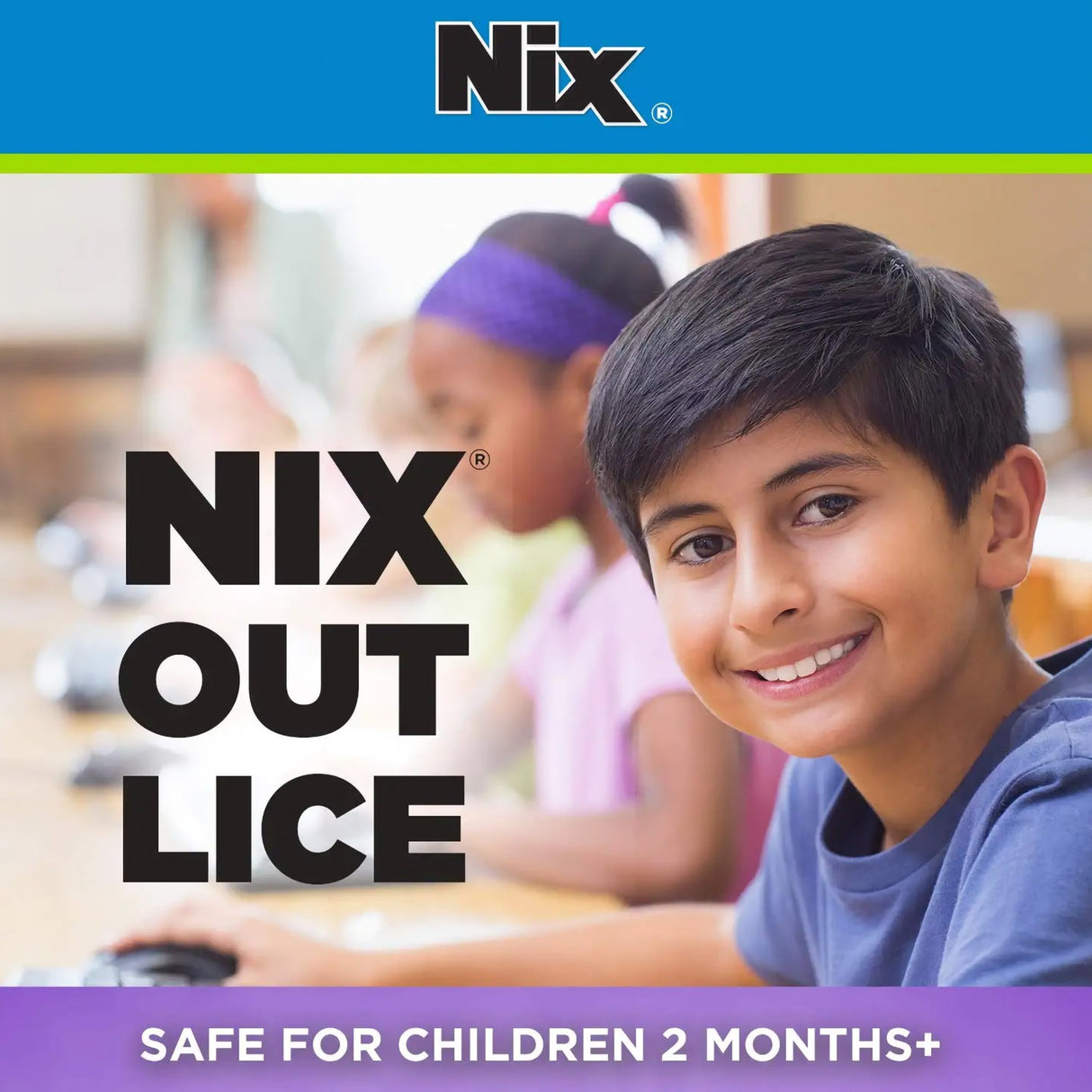 Lice Treatment Kit Nix 2 oz. Flip Top Bottle Scented