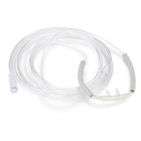 Nasal Cannula with Ear Cushions Salter-Style TLCannula Adult Curved Prong / NonFlared Tip 7 Foot O2 Line