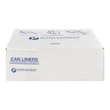 Trash Bag McKesson 16 gal. Clear LLDPE 0.70 mil 24 X 32 Inch Star Seal Bottom Coreless Roll