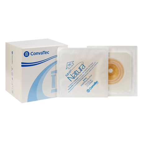 Ostomy Barrier Sur-Fit Natura Durahesive Moldable, Extended Wear Acrylic Tape 45 mm Flange Sur-Fit Natura System 1/2 to 7/8 Inch Opening - BeHope