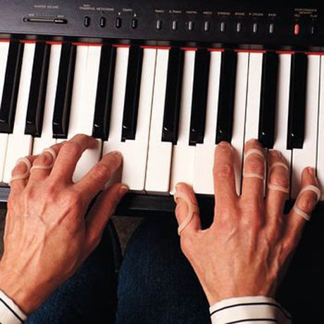 Finger Splint Oval-8® Adult Size 12 Pull-On Left or Right Hand Transparent - BeHope