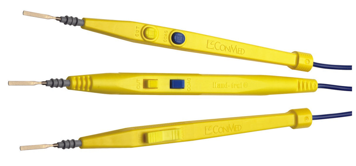 Electrosurgical Pencil Kit GoldLine® Hex-Locking 1 Inch Blade Length Blade Tip - BeHope