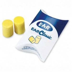 Ear Plugs 3M™ E-A-R™ Classic™ Cordless One Size Fits Most Yellow - BeHope