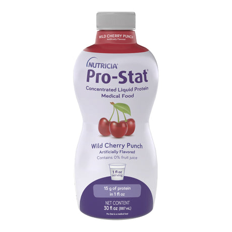 Oral Supplement Pro-Stat® Wild Cherry Punch Flavor Liquid 30 oz. Bottle - BeHope