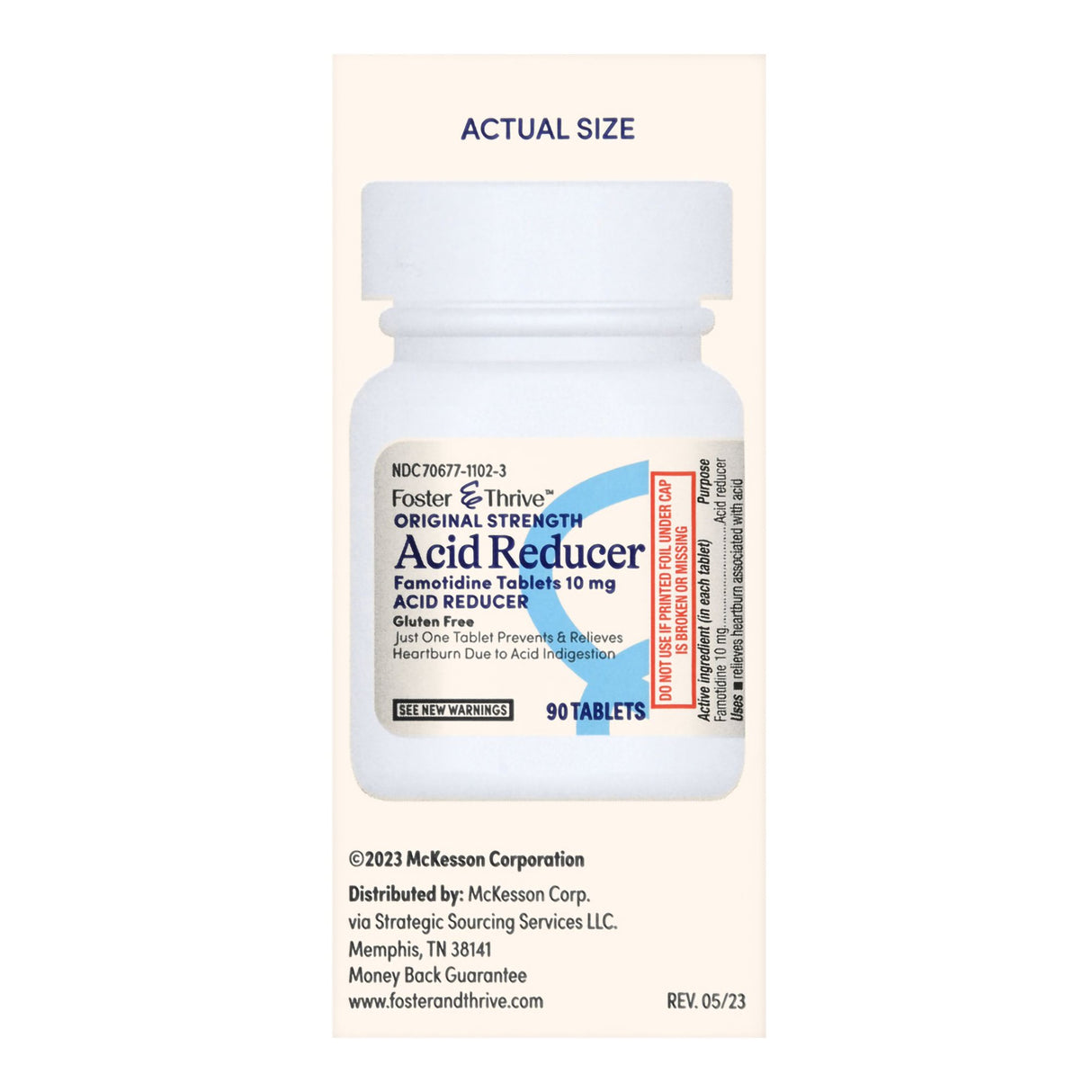 Antacid Foster & Thrive™ 10 mg Strength Tablet 90 per Box - BeHope