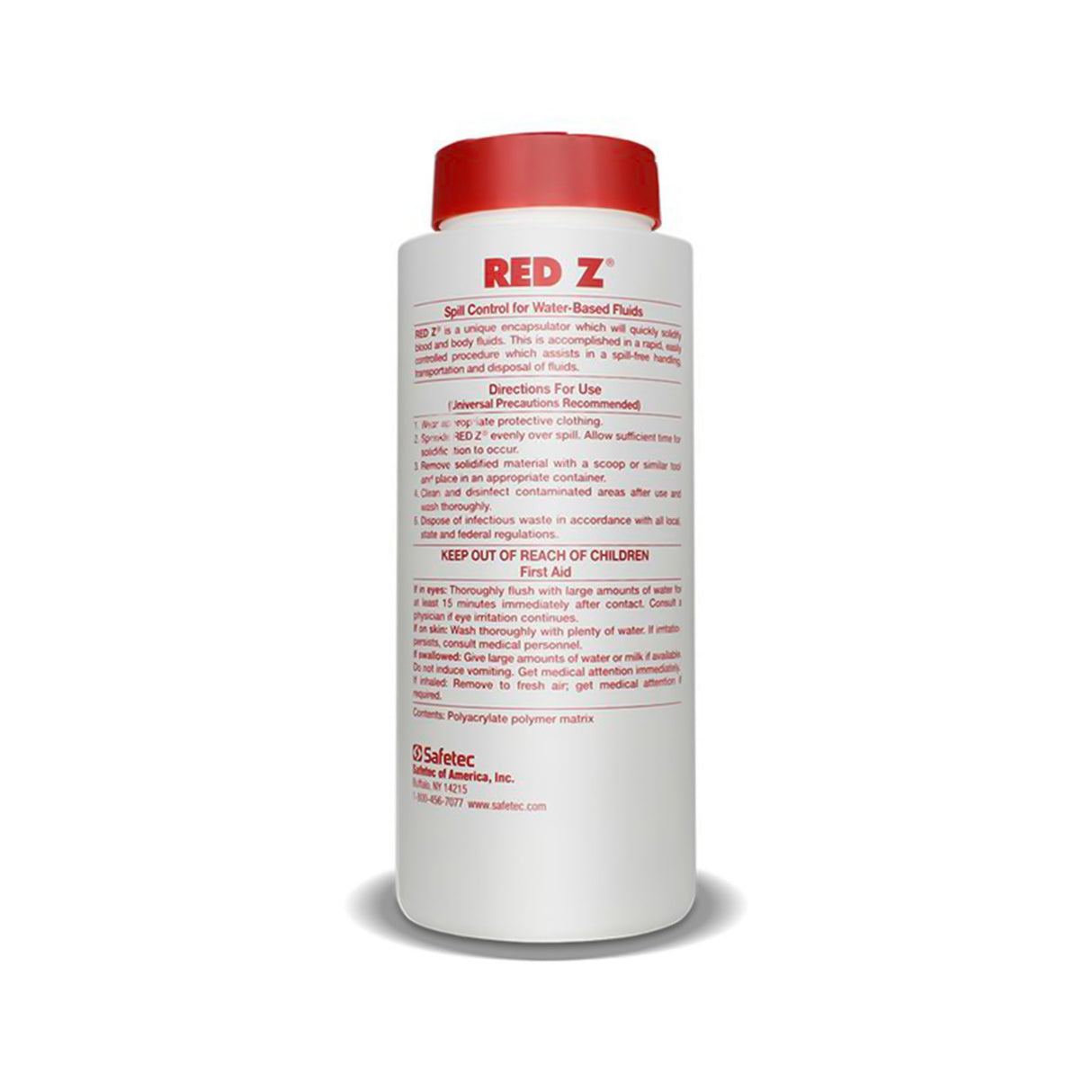Fluid Solidifier Red Z® 18,000 cc Shaker Bottle 15 oz. - BeHope