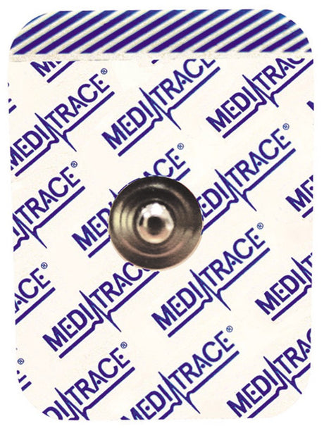 ECG Monitoring Electrode Snap Connector Conductive Adhesive Gel Foam Backing Adult Non-Radiolucent 50 per Pack - BeHope