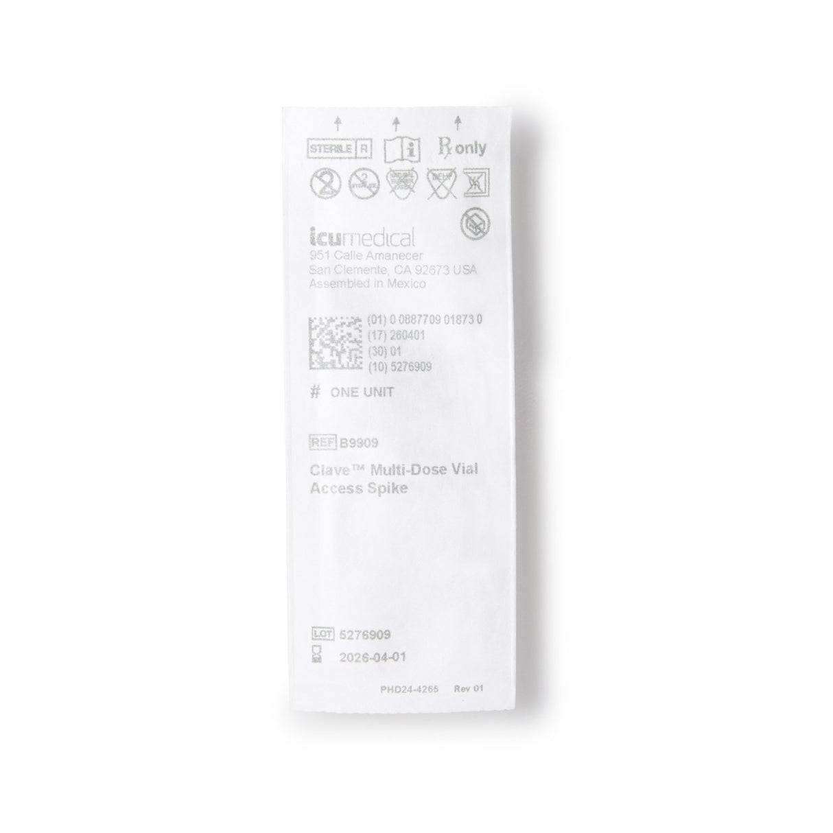 Vial Access Spike Bravo 24 - BeHope