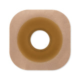 Ostomy Barrier FlexTend Trim to Fit, Extended Wear Without Tape 44 mm Flange Green Code System Hydrocolloid Up to 1-1/4 Inch Opening - BeHope