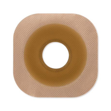 Ostomy Barrier FlexTend Trim to Fit, Extended Wear Without Tape 44 mm Flange Green Code System Hydrocolloid Up to 1-1/4 Inch Opening - BeHope