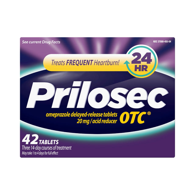 Prilosec Otc® Frequent Heartburn Acid Reducer Tablets - BeHope