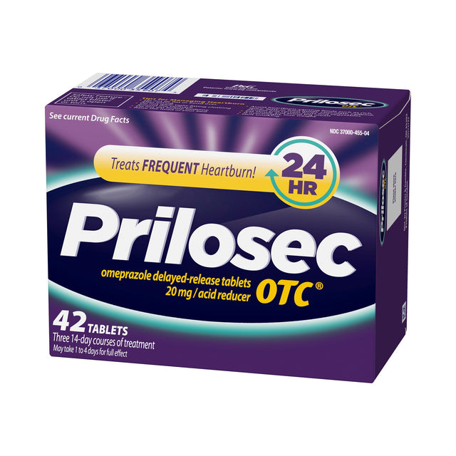 Prilosec Otc® Frequent Heartburn Acid Reducer Tablets - BeHope