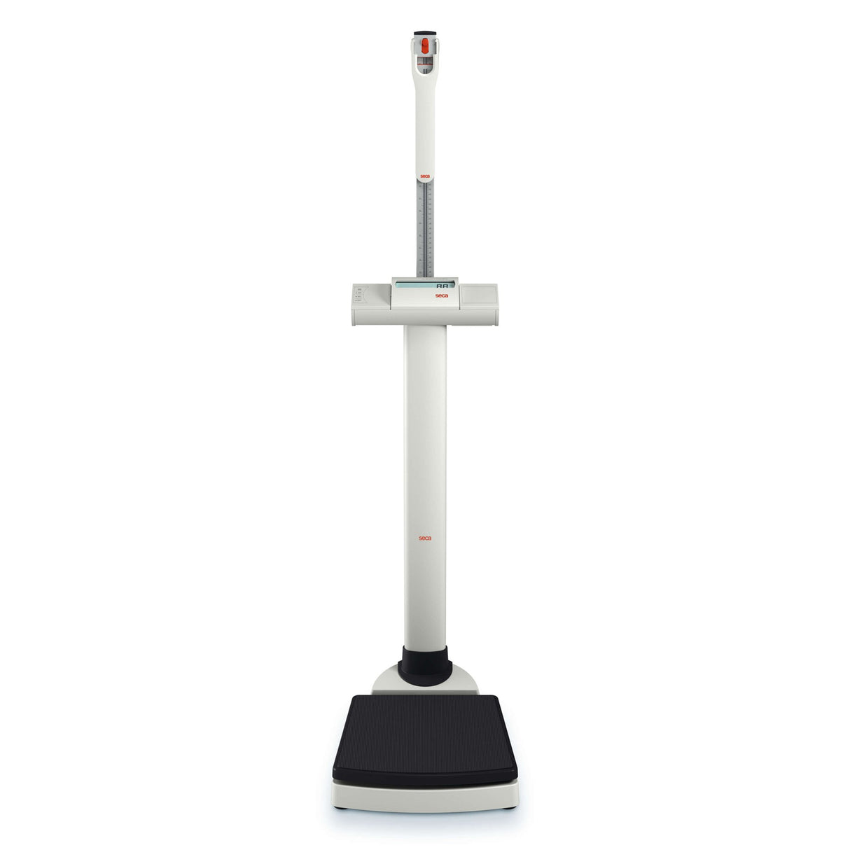 Physician Scale with Height Rod seca® 703 Digital Display 660 lbs. / 300 kg Capacity White AC Adapter / Battery Operated - BeHope