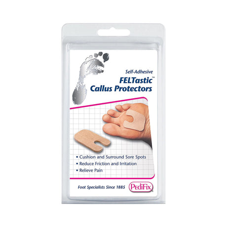 Callus Pad PediFix® FELTastic® One Size Fits Most Adhesive Backing Foot - BeHope