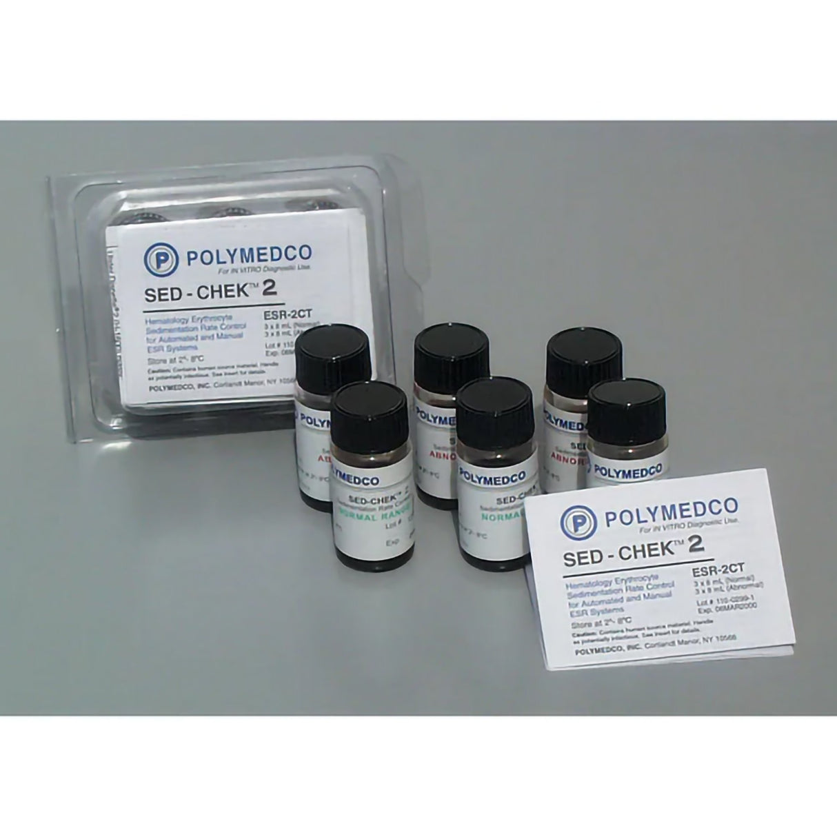 Sed-chek® 2 Hematology ESR Control for Automated Manual Methods - BeHope