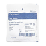 Fluff Dressing Dermacea™ 6 X 6-3/4 Inch 12-Ply Sterile 10 per Pack - BeHope