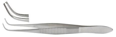Miltex® Iris Forceps Surgical Grade German Stainless Steel Full Curved - BeHope