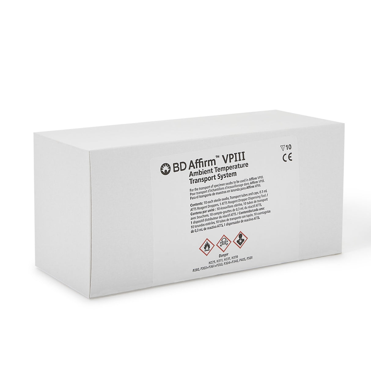 Specimen Collection and Transport Kit BD Affirm™ VPIII 0.3 mL Collection Tube Sterile - BeHope