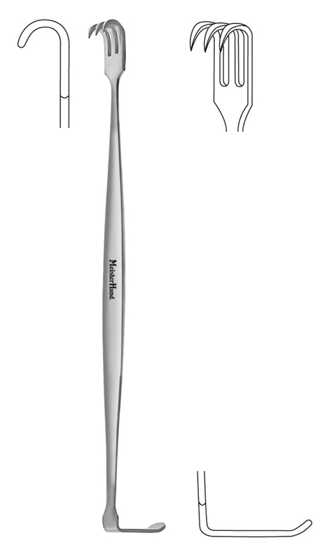 Retractor Meisterhand Senn Precision Surgical Wound Care Tool - BeHope