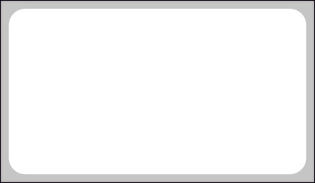 Blank Label Barkley® Thermal Label White Paper 1-1/4 X 2-1/4 Inch - BeHope