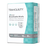 Unisex Adult Incontinence Brief Tranquility® Essential X-Large Disposable Heavy Absorbency - BeHope