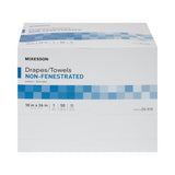 General Purpose Drape McKesson Poly Lined Towel Drape 18 W X 26 L Inch Sterile - BeHope