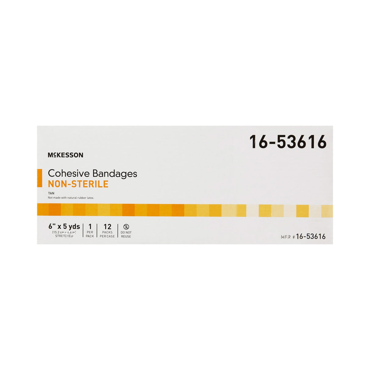 Cohesive Bandage Mckesson Self-Adherent for Light Compression and Support - BeHope