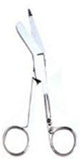 Bandage Scissors One Time Floor Office Grade Nickel Plated Steel Nonsterile Angled Blunt Tip - BeHope