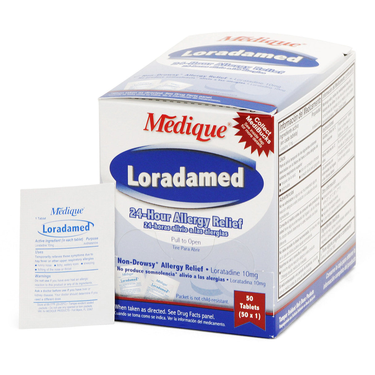 Allergy Relief Loradamed 10 mg Strength Tablet 1 per Box - BeHope