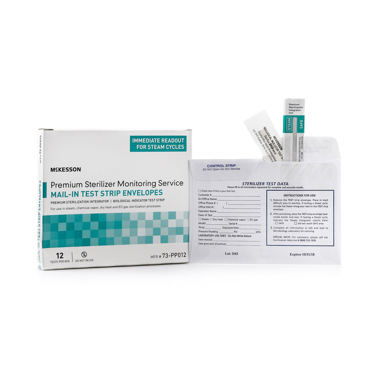 Mckesson Sterilization Mail-in Monitoring Service - BeHope