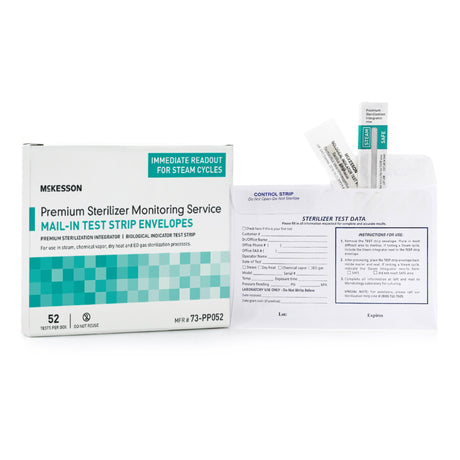McKesson Sterilization Mail-In Monitoring Service Steam / EO Gas / Dry Heat / Chemical Vapor - BeHope
