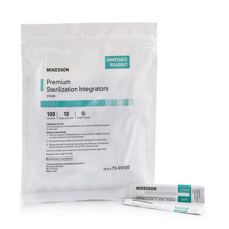 Mckesson Class 5 Steam Sterilization Chemical Integrator Strip - BeHope