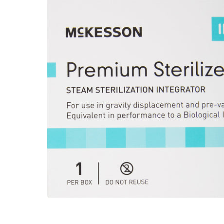 McKesson Steam Sterilization Chemical Integrator Test Pack Immediate Readout - BeHope