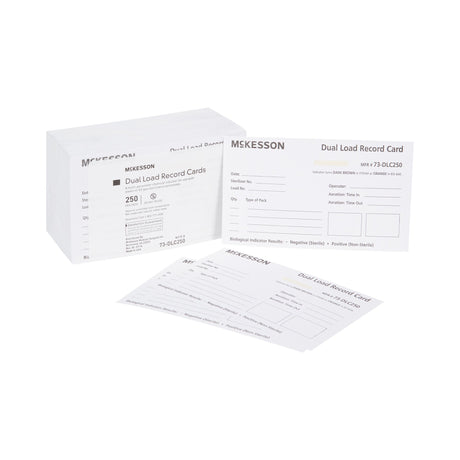 Sterilization Record Card Mckesson Dual Load Multi Parameter Indicator - BeHope