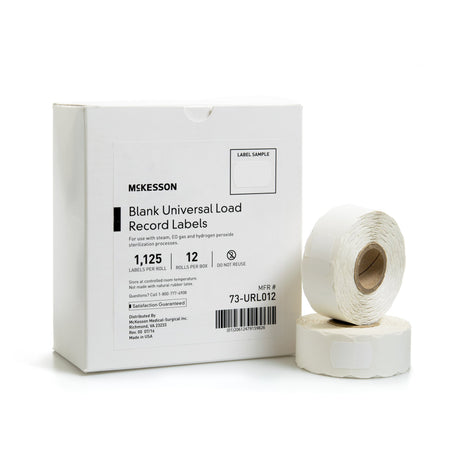 McKesson Sterilization Load Record Label for Steam EO Gas Sterrad® Systems - BeHope