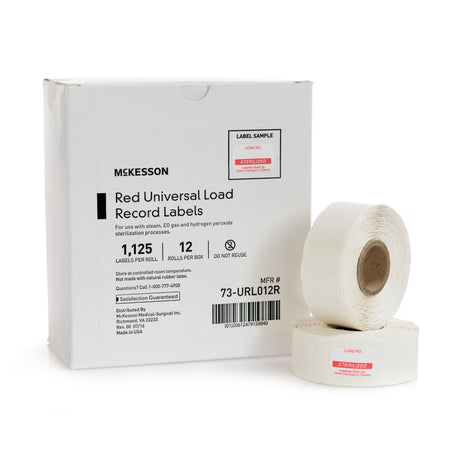 Sterilization Load Record Label McKesson for Steam EO Gas Sterrad® Systems - BeHope