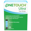 Blood Glucose Test Strips OneTouch® Ultra® 2 25 Strips per Pack - BeHope
