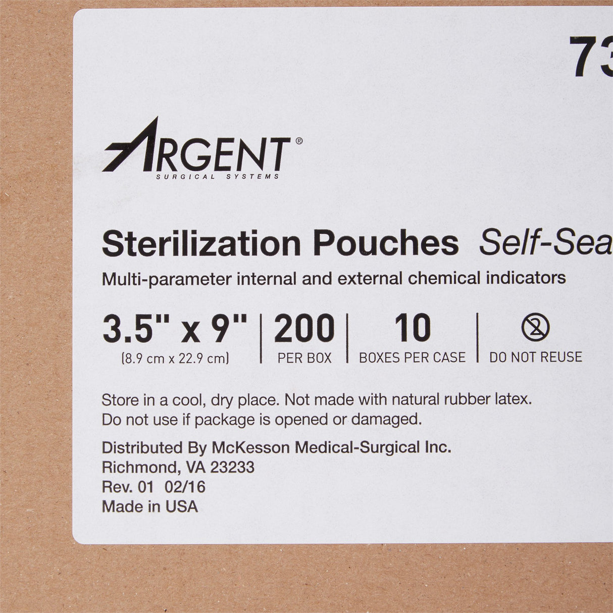 Sterilization Pouch Mckesson Argent™ Sure-check® Self Seal Class 4 Indicator - BeHope