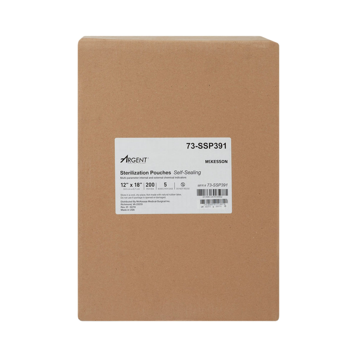 Sterilization Pouch Mckesson Argent™ Sure-check® Self Seal Class 4 Indicator - BeHope